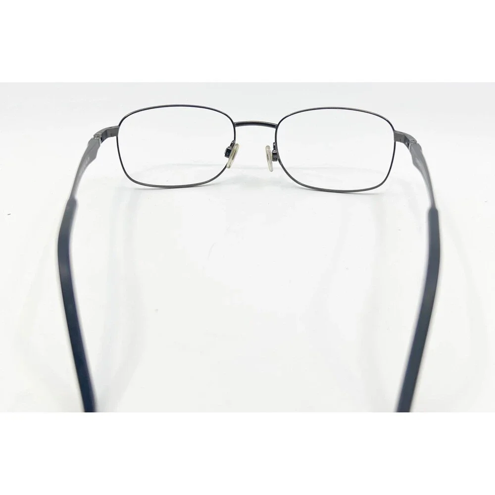 Turboflex Eyeglasses Mens Gunmetal TF339 Full Rim Rectangular 52-19-140